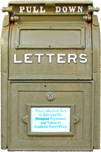 Disneyland Letter box | Marceline Emporium