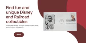 Find Fun and Unique Disney and Railroad collectibles - First Day Cover | Marceline Emporium