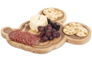Mickey Mouse wood charcuterie cutting board - 68205 | Marceline Emporium