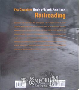 The Complete Book of North American Railroading - 97943 - back | Marceline Emporium