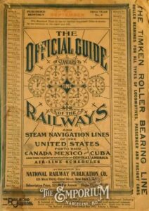 The Official Guide Standard Time of the Railways - 69513 - cover | Marceline Emporium