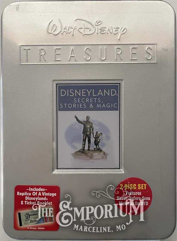 Walt Disney Treasures - Disneyland - Secrets, Stories & Magic DVD - 106143 | Marceline Emporium